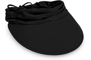 Wallaroo Hat Company Women’s Aqua Sun Visor – UV Sun Protection, Water Friendly, Packable Design, Adjustable, Medium Size