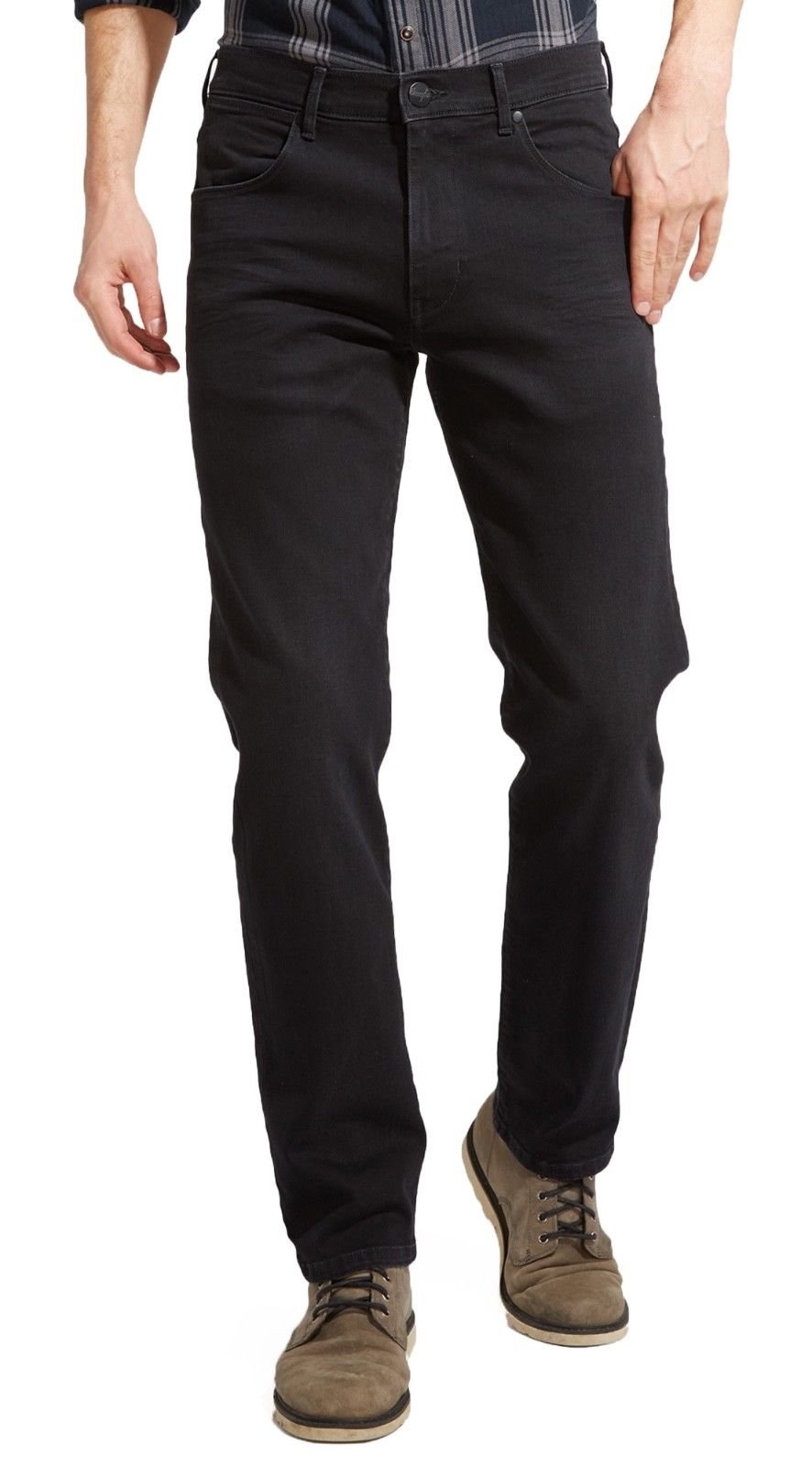 Wrangler Mens Arizona Stretch Denim Jeans Blackbelt Desertcart INDIA