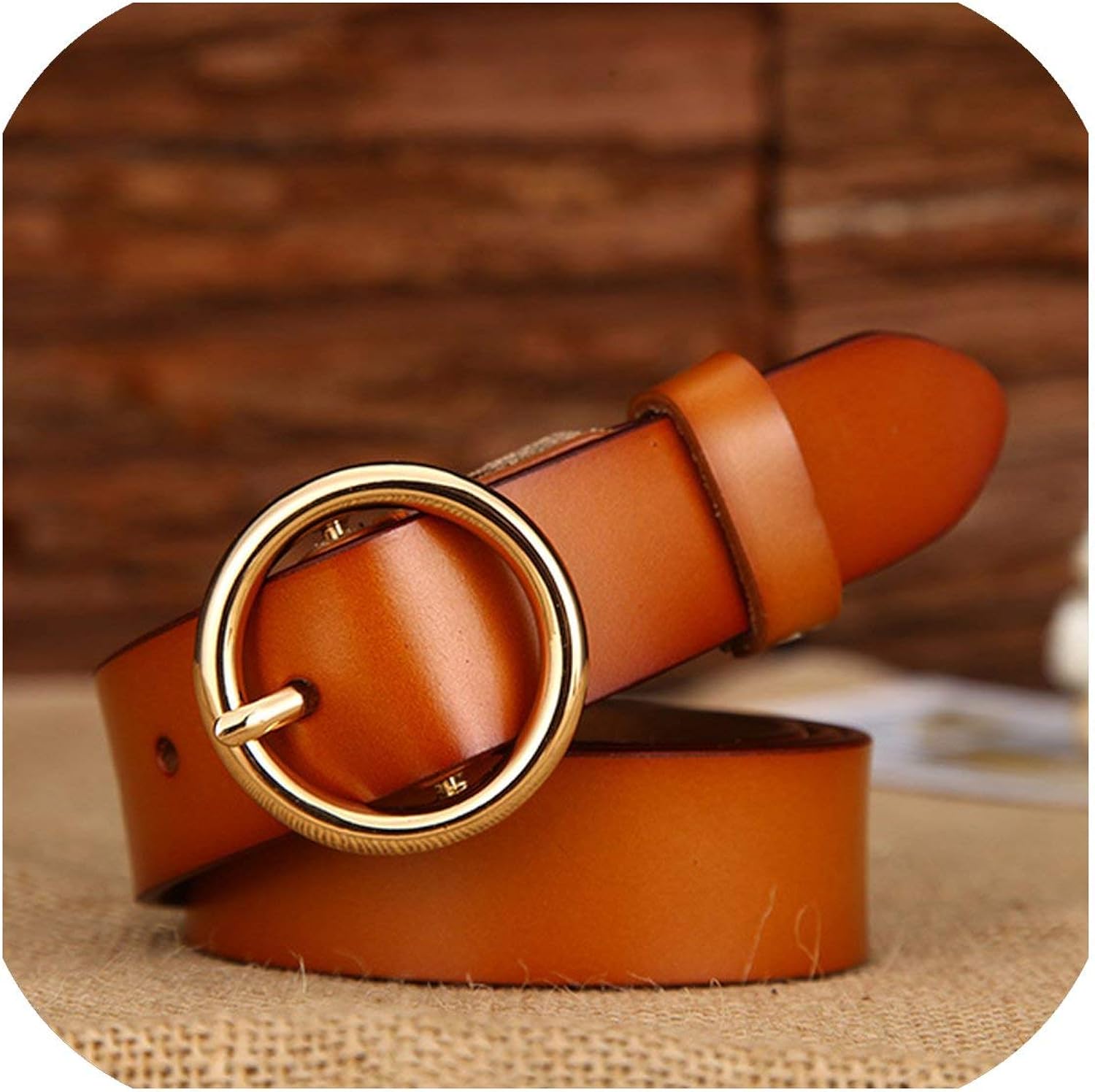 Leather Belts For Women Belt Female Buckle Ladies Belts Strap Students