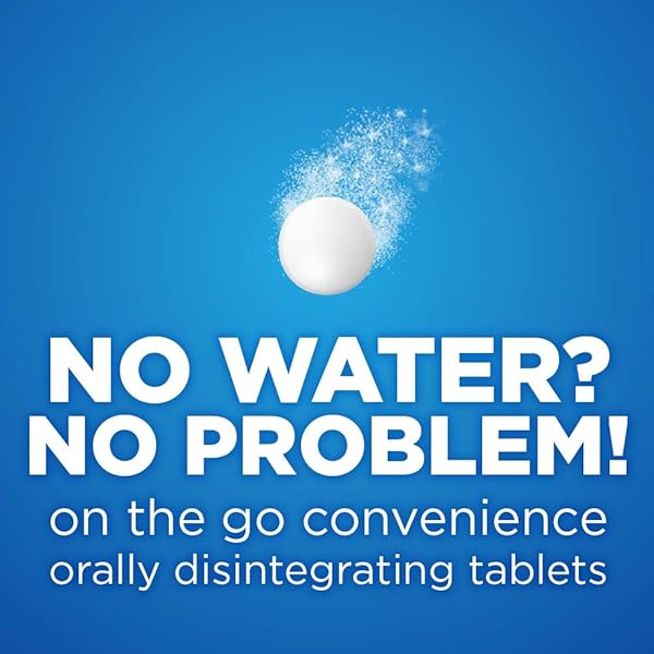 AMAZON BASIC CARE LORATADINE ORALLY DISINTEGRATING TABLETS, 10 MG, ANTIHISTAMINE, ALLERGY MEDICINE, 24 HOUR RELIEF, 30 COUNT