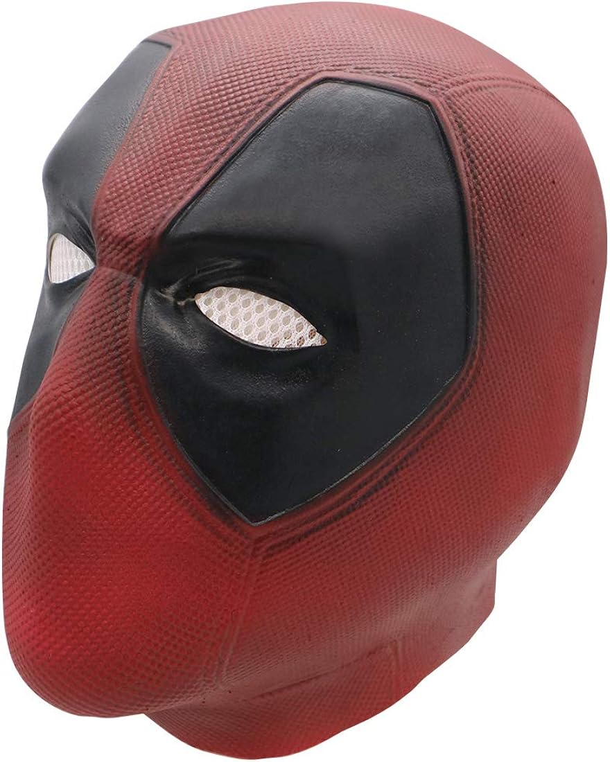 Amazon Bulex デッドプールマスク レプリカ フルヘッドヘルメット コスプレコスチューム 大人用 コスプレ 仮装 通販
