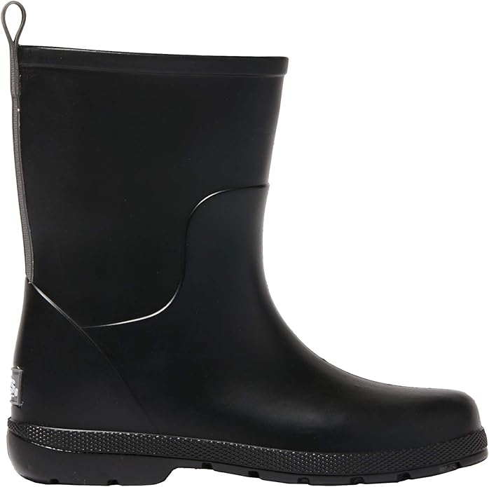totes Kid's Cirrus Charley Tall Rain Boot, Black, 45