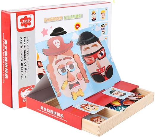 rompecabezas de imanes para niños