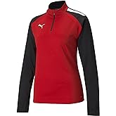PUMA womens Teamliga 1/4 Zip Top