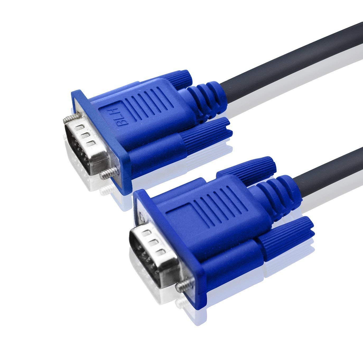TB SVGA VGA MM Male to Male Monitor Extension Cable - Blue Supports resolutions at 800x600 (SVGA), 1024x768 (XGA), 1600x1200 (UXGA), 1080p (Full HD), 1920x1200 (WUXGA)