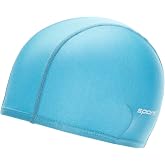 Sporti Kids Polyester Spandex Swim Cap, Lessons Lap Swimming | Tug-free Hair Cover, UPF 50+, Quick-drying, UV Coverage, Snug Elastic Band, Lessons To Beach Days