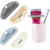 4 Pack Toothpaste Squeezers, Tube Squeezer for Toothpaste, Hand Cream, Polygel Tubes, Paint Tubes, Cosmetics