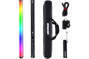 Aputure Amaran T2C RGBWW LED Tube Light 2500K to 7500K,Support APP and DMX Control (T2C 20W 23.6inch/60CM)