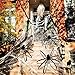 HBlife 6.6ft Giant Hairy Spider Halloween Decorations Outdoor Yard Decor, Black