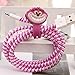 Tospania DIY Cartoon Style Spiral Wire Protectors for Apple Lightning Cables/Samsung and other Tablet Charging Cables/ Earphone Cords and More (Cheshire Cat)