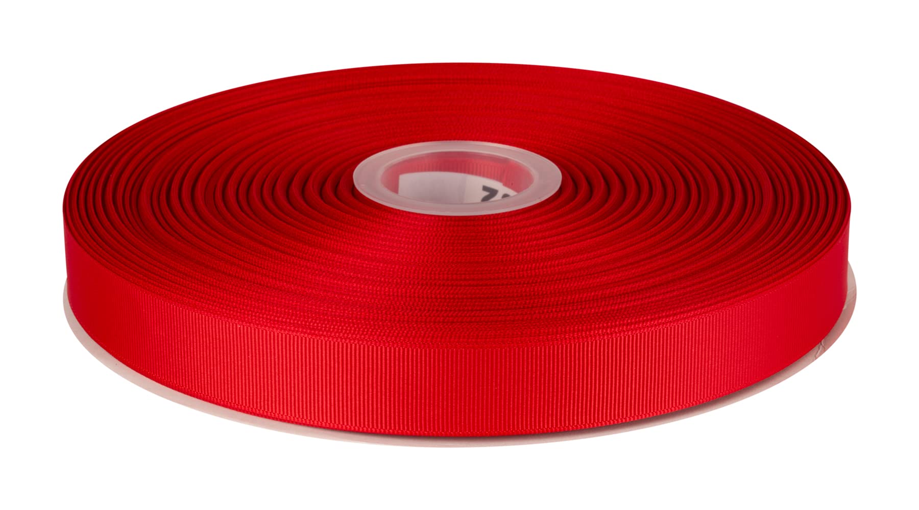 Fondersy 22mmX 91M Solid Grosgrain Ribbon for Gift Wrapping, Hair Bows, Parties, Wedding Decoration, Crafts Sewing(Red)