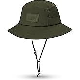 Timberland Mesh Panel Kids Boys Bucket Hat, One Size, Adjustable Chin Cord, Wide Brim Sun Hat for Outdoor Adventures