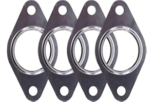 HABIIID 4 Pcs Stainless Steel Replacement Gaskets for 35mm & 38mm Wastegates Pair