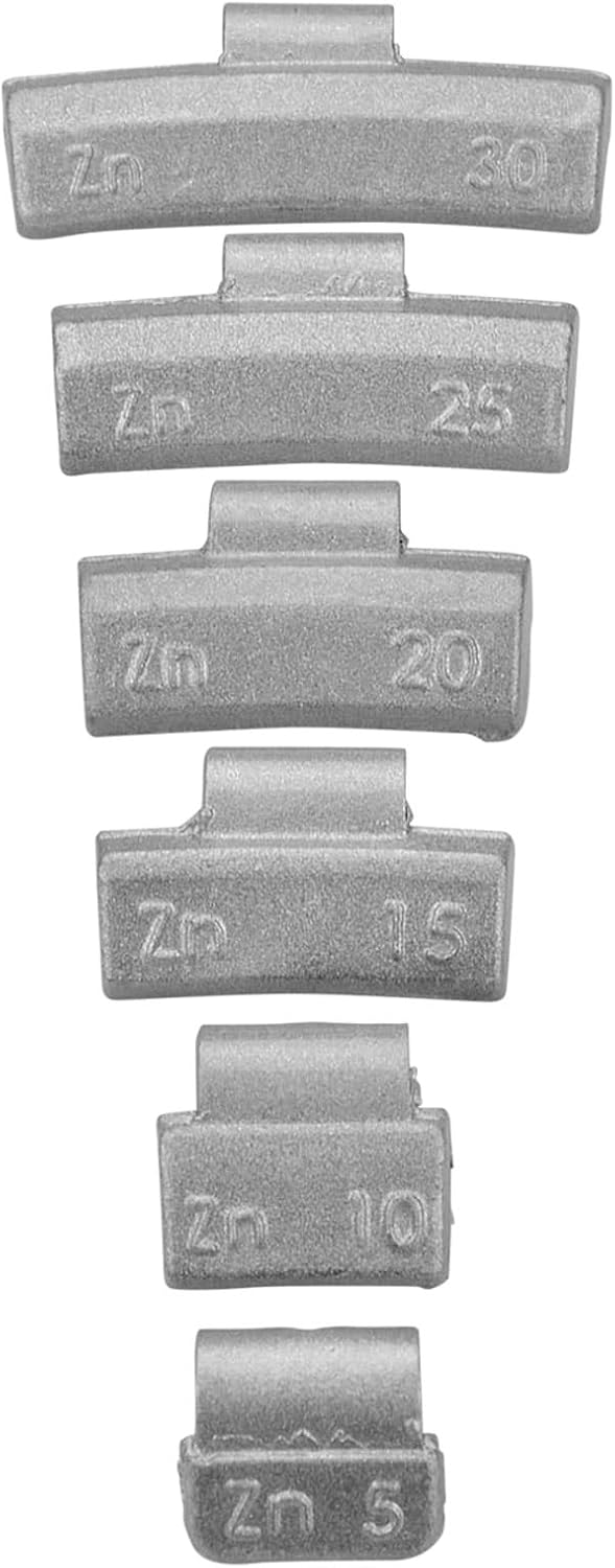 225 x impact weights aluminium rims balance weights 530 g assortment BigaMart