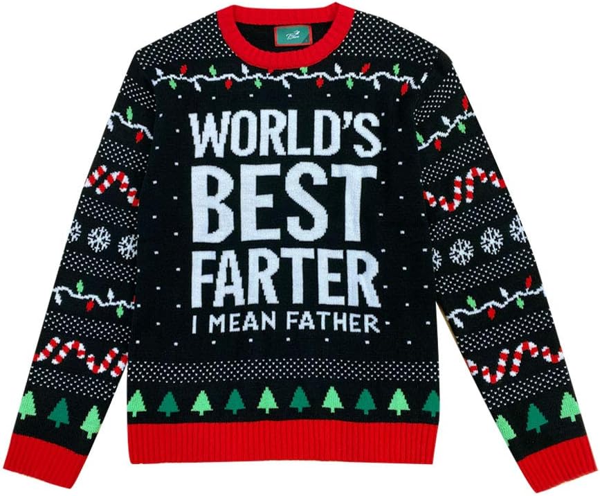Suéter divertido regalo para papá con texto en inglés "World's Best