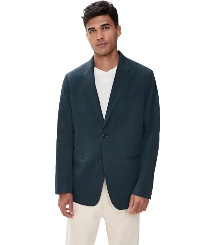 Theory Men's Clinton Precision Ponte Blazer, Black, 36 at Amazon