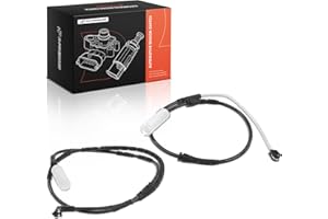 A-Premium Disc Brake Pad Wear Sensors Compatible with BMW 323i 328i/328i xDrive 335d 335i 335is 135i Front and Rear Side 2-PC