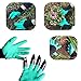 Runfish Gardening Gloves, Women Garden Digging Gloves with Claws Protective Gear Gardening Tool for Gardeners (2 Pairs)