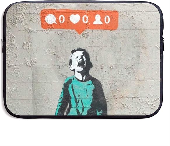 Amazon バンクシー ストリート Banksy Street 人気 多機能 ノートパソコンバッグ 大容量 軽量 衝撃吸収 持ち運びに便利 収納カバン コンピュータバッグ 通勤 通学 出張 旅行 ノートパソコンのカバン 男女兼用 シューズ バッグ