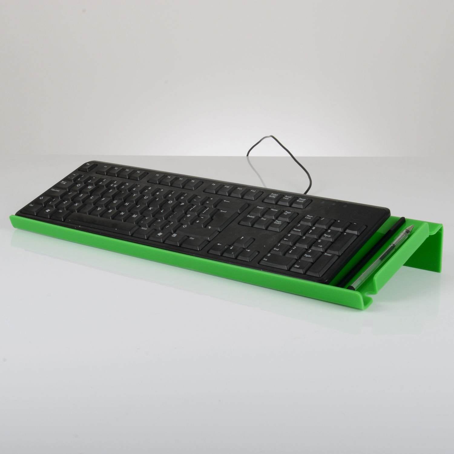 Angled Acrylic Tilted Ergonomic PC Keyboard Stand Tray Platform Amazon.co.uk Office Products