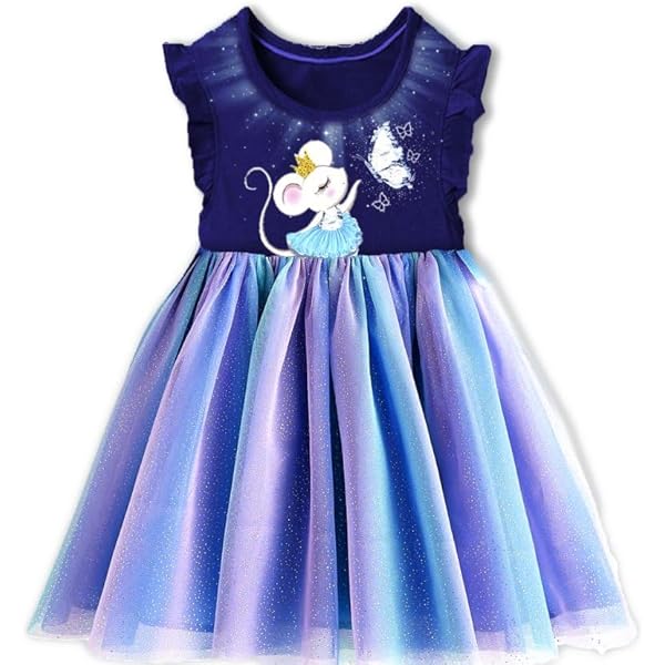 slim fit dress slacks Glitter Wing Unicorn Pastel Dress, 3/6 Months main image 1