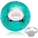 Bath Bomb with Ring Inside Mermaid Daydream Extra Large 10 oz. Made in USA (Surprise)