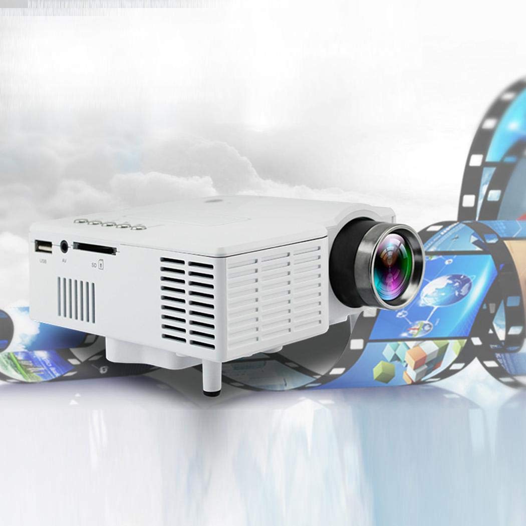 Kikole Mini UC28 Home LED Portable Entertainment HD Projector for Android Video Projectors