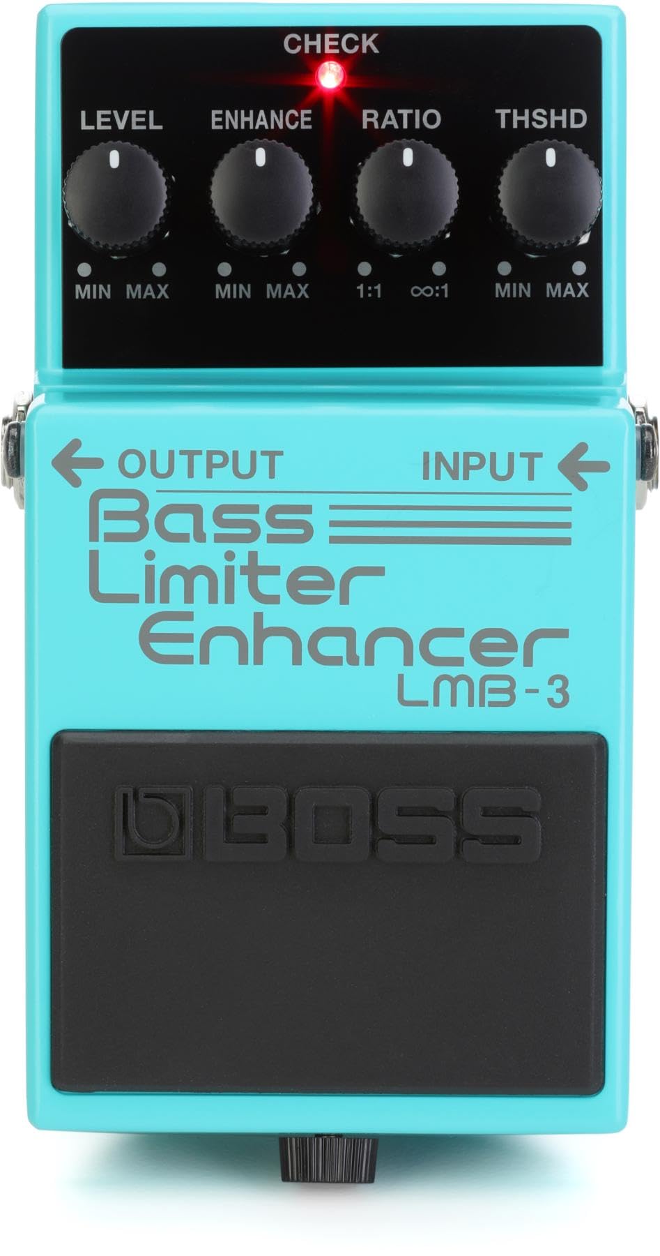BOSS Lmb-3 Bass Limiter/Enhancer Pedal, Increased Bass Clarity And Presence