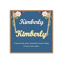 Ldurian Custom Name Necklace | Kimberly Name