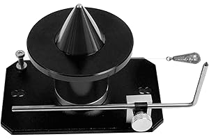 Luocute Lawn Mower Blades Balancer, Alloy Steel Wall Mounted Balancing Tool with Magnetic Holder for Adjusting After Sharpeni