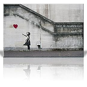 There is Always Hope Balloon Girl by Banksy Graffiti