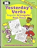 Paperback Yesterday's Verbs: Regular & Irregular Past Tense (Super Duper, BK-264) Book