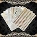 Metallic Temporary Tattoos - Waterproof Nontoxic 150+ Designs 10 Large Sheets Flash Fake Tattoos Stickers in Gold, Rose Gold & Silver, Gold101