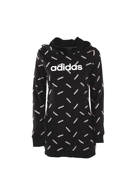 adidas Originals AOP Kapuzenpullover Damen schwarz/weiß, M