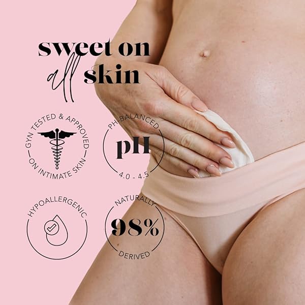 SWEETSPOT LABS FRAGRANCE FREE FEMININE WIPES, SOOTHING INTIMATE & BODY WIPES FOR WOMEN, UNSCENTED, 30 COUNT