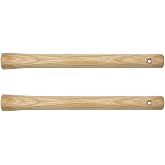 WICING 15" Beech Wood Handles for Tomahawks &amp; Axes (2 Pack)