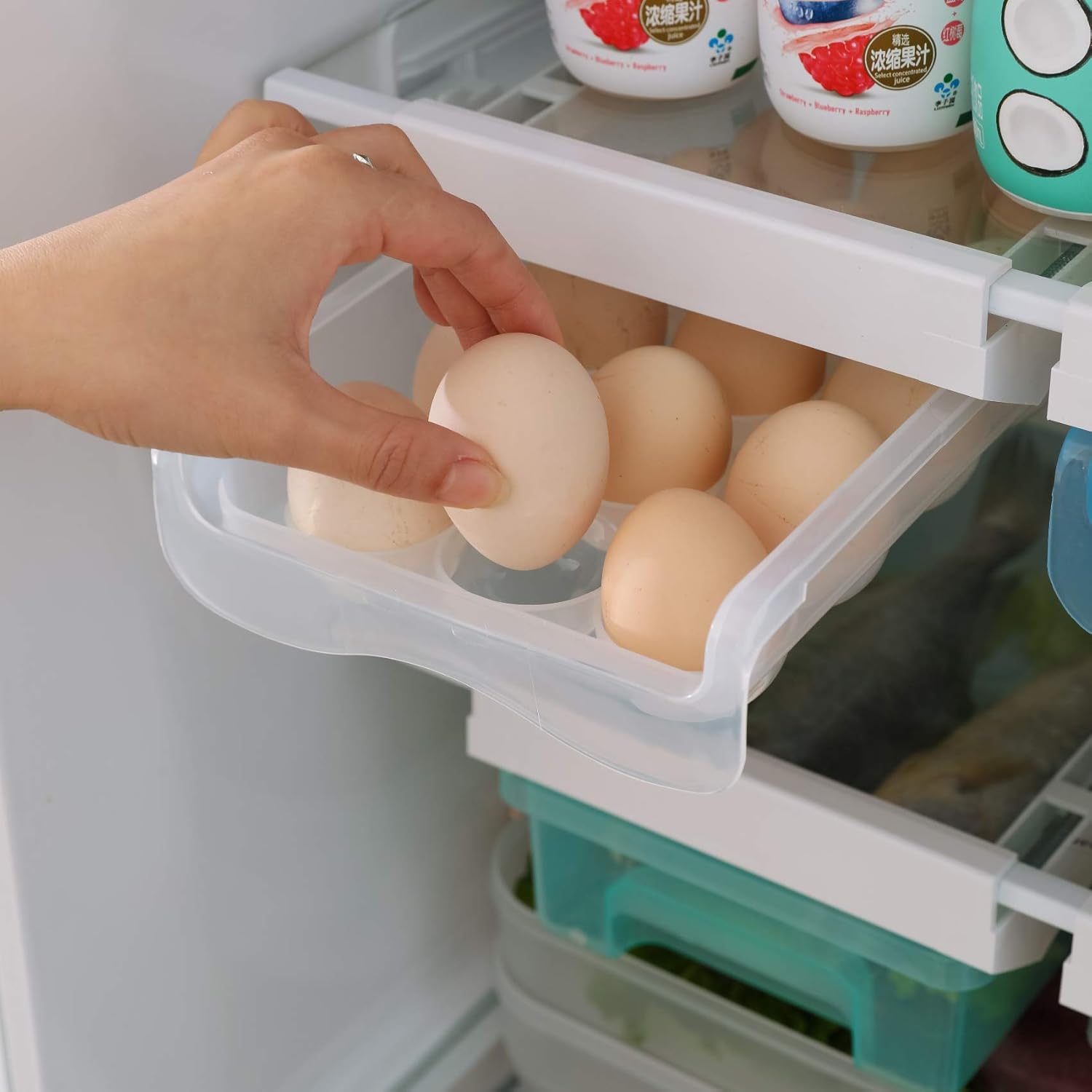 egg holder drawer for fridge