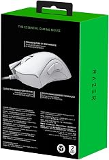 Razer DeathAdder Essential 2021 Wired Gaming Mouse 6400 DPI White view 11