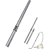 1.25 Inch Stainless Steel Vacuum Extension Wand Compatible with Shop Vac | for Vacuums using 1 1/4" (1.25") 32mm Accessories - 1 1/4 Vacuum Extension Tube for Shop Vac (Stainless Steel Extension Wand)