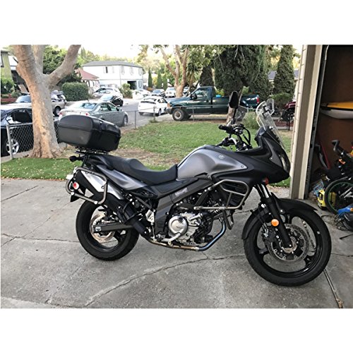 AUTOINBOX Universal Motorcycle Rear Top Box Tail Trunk Luggage Case,47