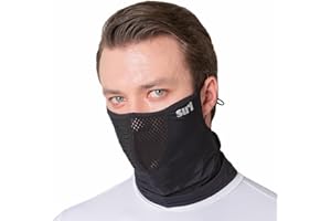 SUIGOLF KOREA (Type B) UV Sun Protection Balaclava Half Face Mask - For Golf, Hiking, Running, Cycling & Outdoor Sports