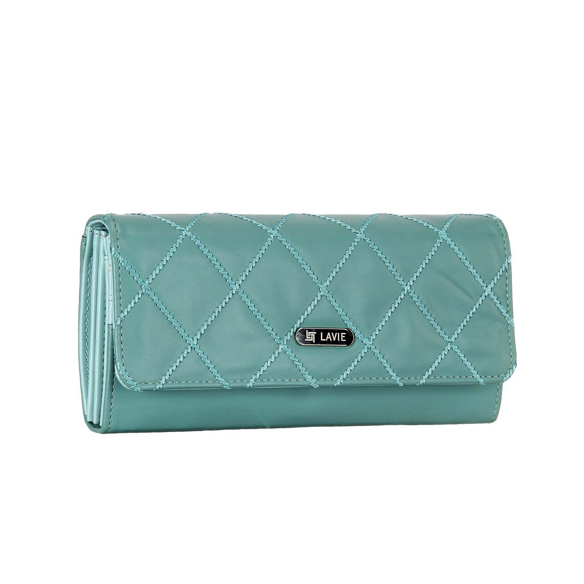 lavie women's clutch (aqua)