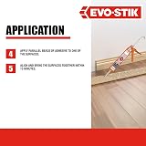 EVO-STIK Sticks Like Sh*t Adhesive White 290ml All Weather Temp Movement view 6