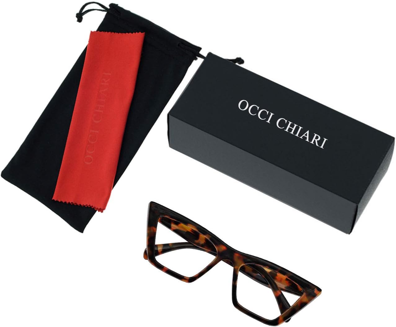 OCCI CHIARI Womens Reading Glasses 1.5+ Fashion Cateye Readers for Women Ladies' Glasses for Reading Sturdy Hinge (Retro Brown, 150) - Image 4