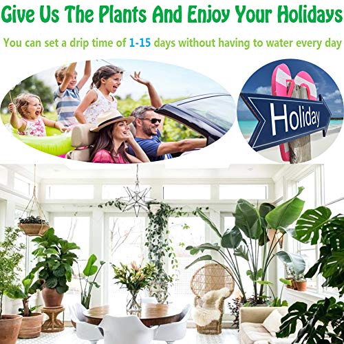 6 Automatic+Vacation+Watering+Outdoor+Supporting