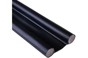 Under Door Draught Excluder, Door Draft Stopper, Flexible Double Sided Doors Draught Stopper Protection Against Noise Smell W