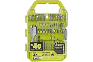 Ryobi A98401 Drill and Impact Drive Set 40 pc