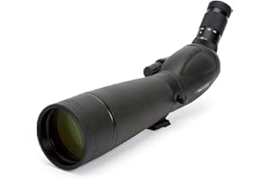 Celestron - TrailSeeker 80 Spotting Scope - 20-60x Zoom Eyepiece - Bright, High-Resolution Viewing with Fully Multi-Coated XLT Optics - Dual Focus & Rotating Tripod Mount - Birding & Wildlife