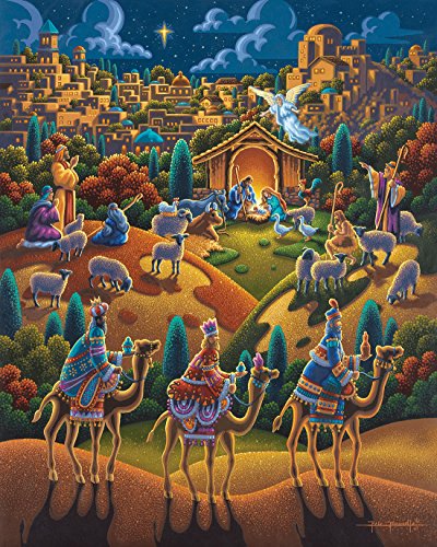 Jigsaw Puzzle - Nativity 500 Pc By Dowdle Folk Art