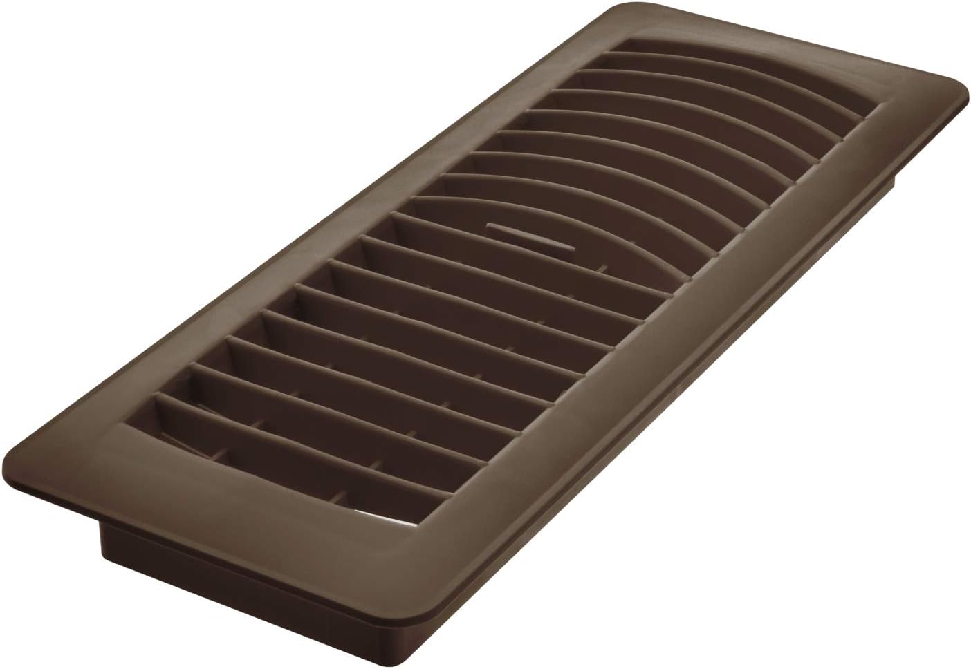 Registers, Grilles & Vents - Imperial RG1460 Louvered Plastic Floor Register, 4x12 Inch, Brown